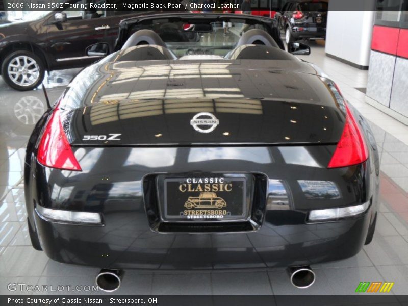Magnetic Black Pearl / Charcoal Leather 2006 Nissan 350Z Touring Roadster