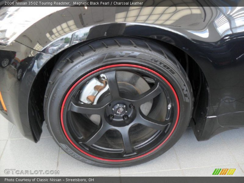 Magnetic Black Pearl / Charcoal Leather 2006 Nissan 350Z Touring Roadster