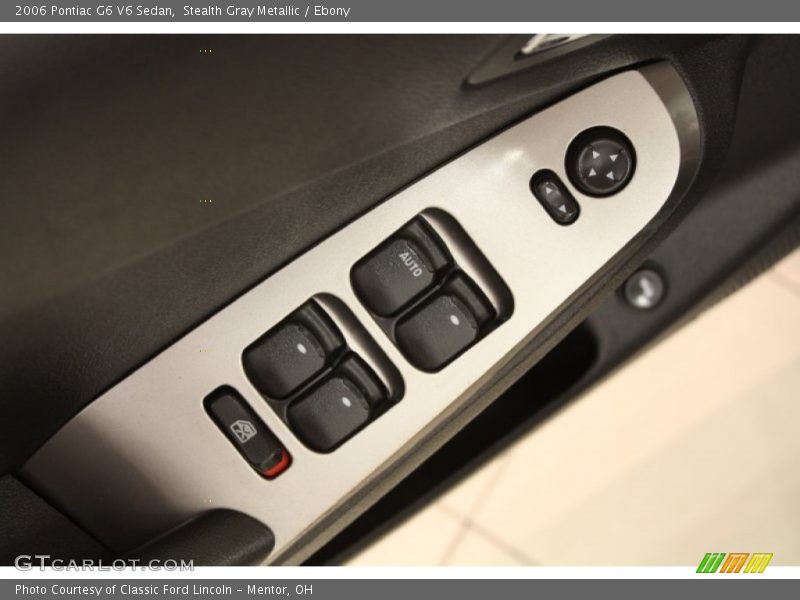 Stealth Gray Metallic / Ebony 2006 Pontiac G6 V6 Sedan