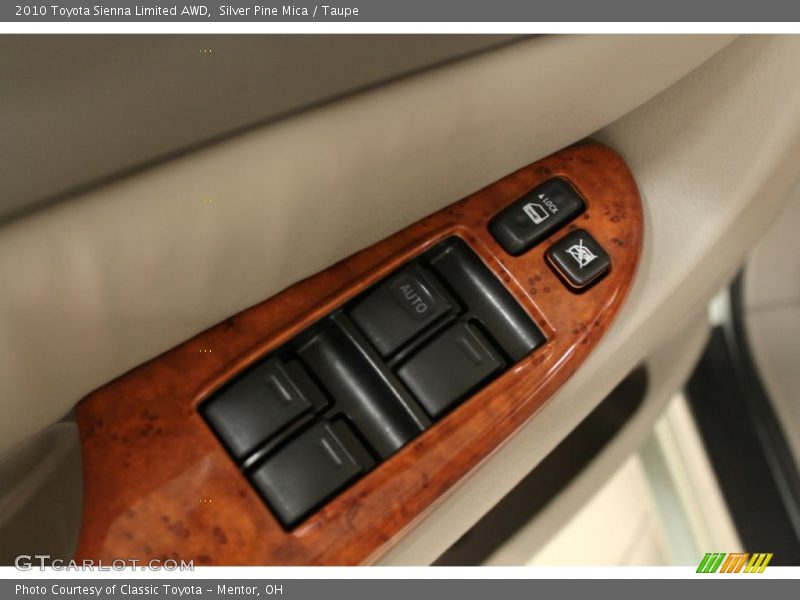 Silver Pine Mica / Taupe 2010 Toyota Sienna Limited AWD