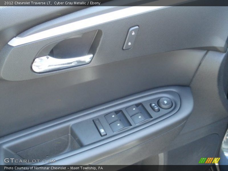 Cyber Gray Metallic / Ebony 2012 Chevrolet Traverse LT