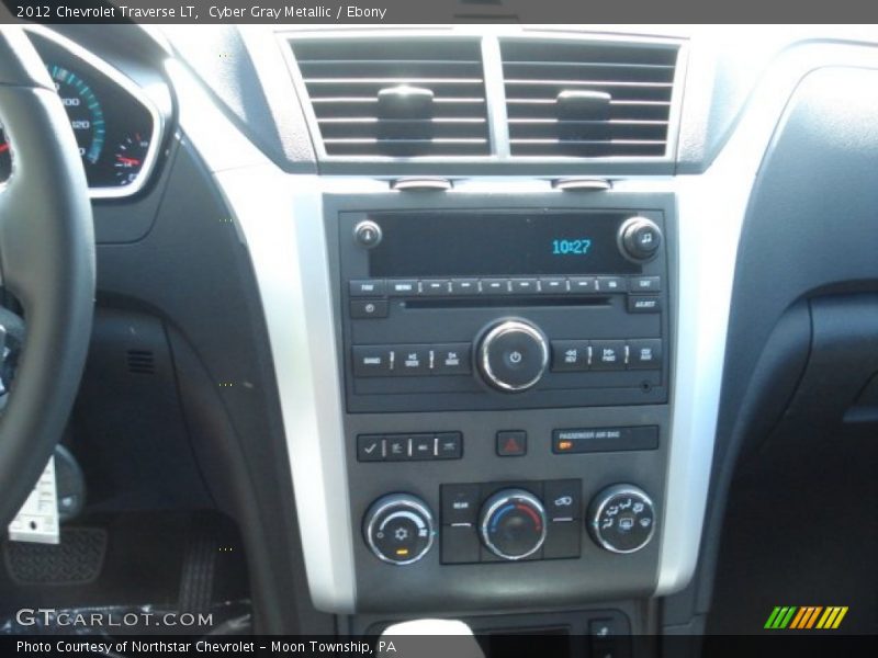 Cyber Gray Metallic / Ebony 2012 Chevrolet Traverse LT