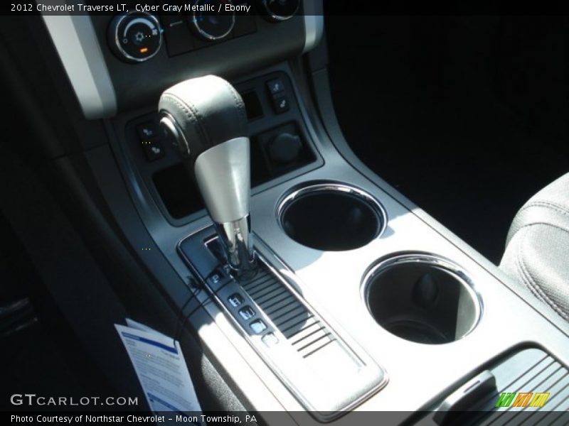 Cyber Gray Metallic / Ebony 2012 Chevrolet Traverse LT