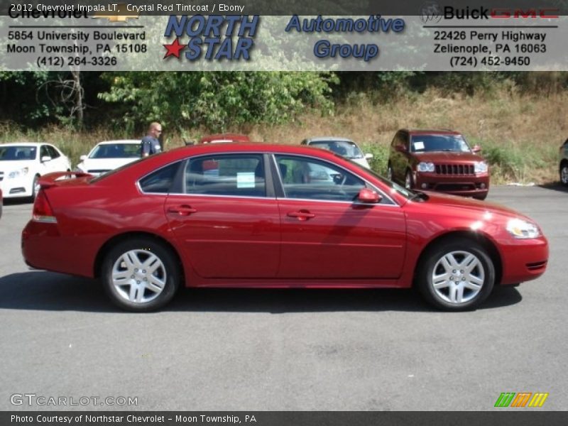 Crystal Red Tintcoat / Ebony 2012 Chevrolet Impala LT