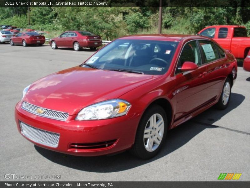 Crystal Red Tintcoat / Ebony 2012 Chevrolet Impala LT
