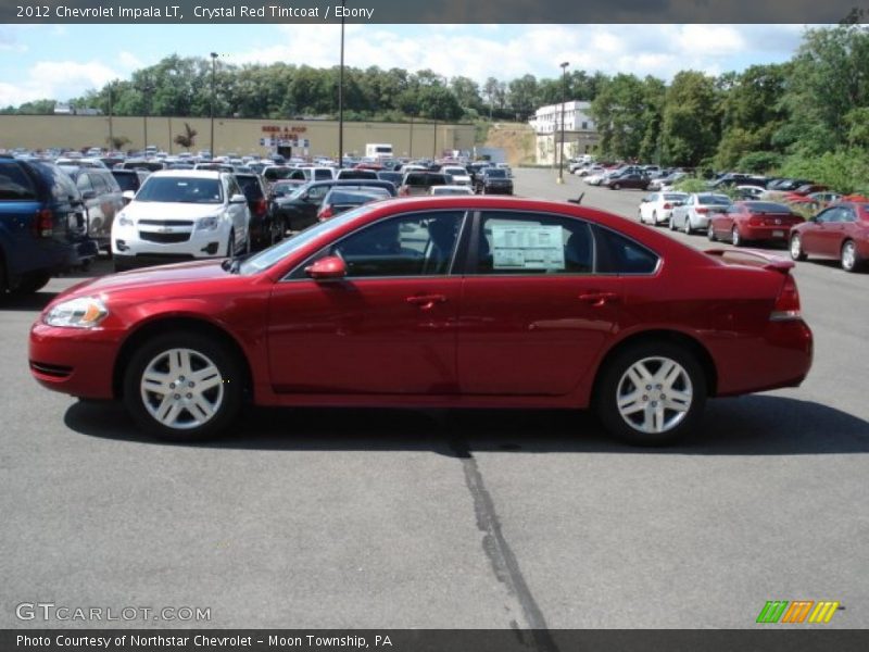 Crystal Red Tintcoat / Ebony 2012 Chevrolet Impala LT