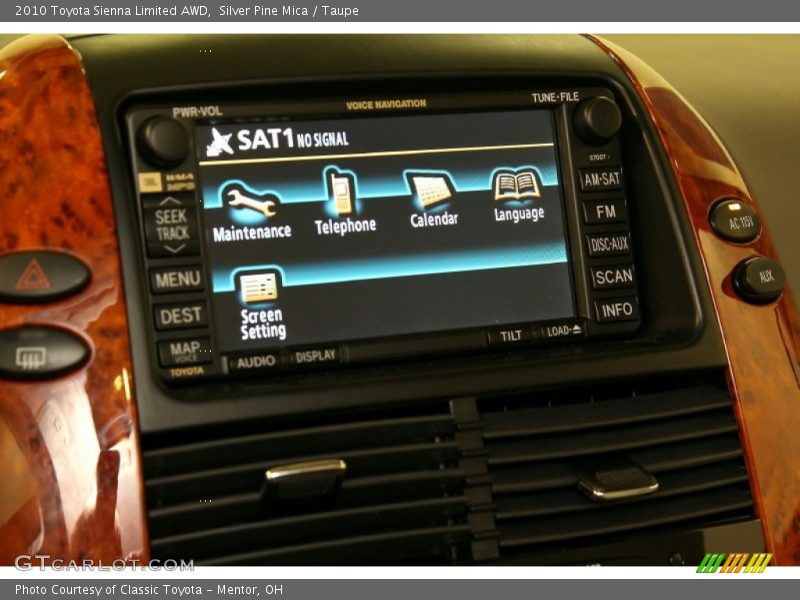 Silver Pine Mica / Taupe 2010 Toyota Sienna Limited AWD