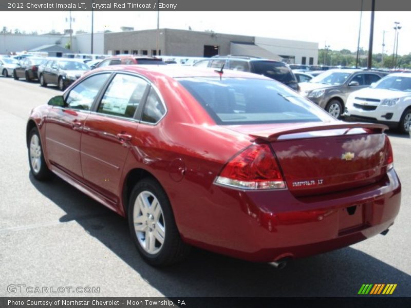Crystal Red Tintcoat / Ebony 2012 Chevrolet Impala LT