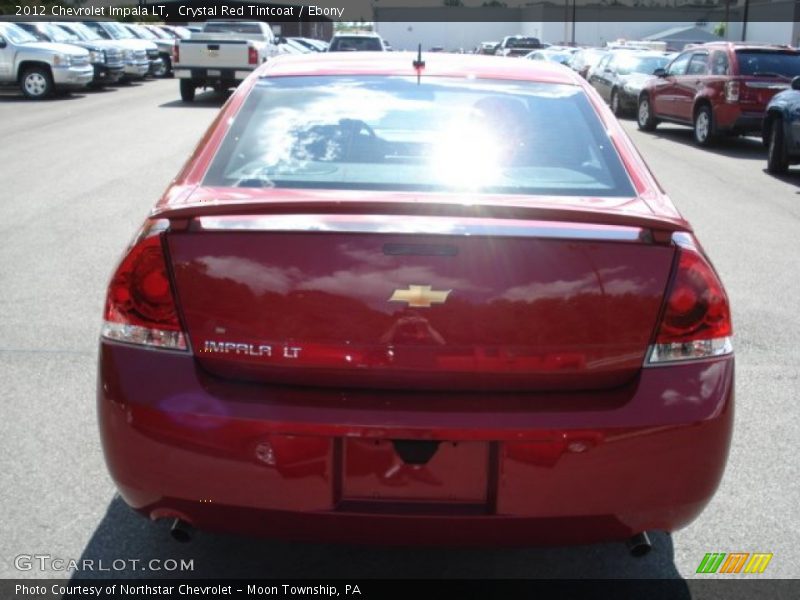 Crystal Red Tintcoat / Ebony 2012 Chevrolet Impala LT