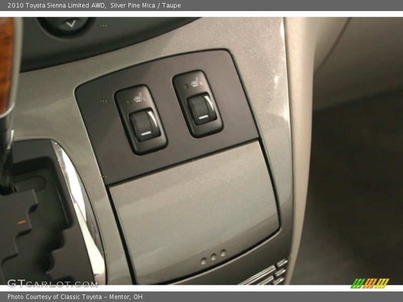 Silver Pine Mica / Taupe 2010 Toyota Sienna Limited AWD