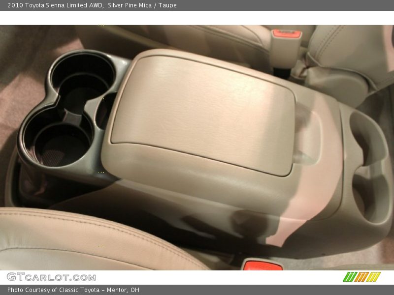 Silver Pine Mica / Taupe 2010 Toyota Sienna Limited AWD