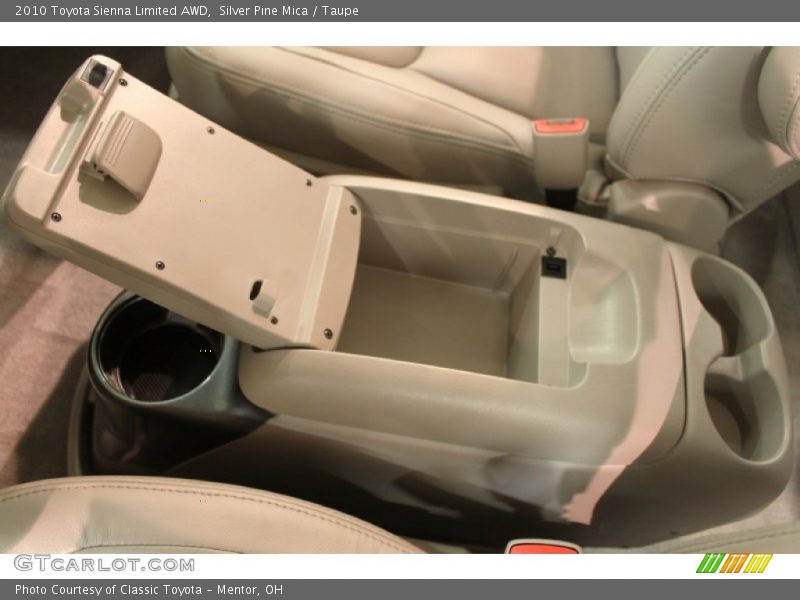 Silver Pine Mica / Taupe 2010 Toyota Sienna Limited AWD