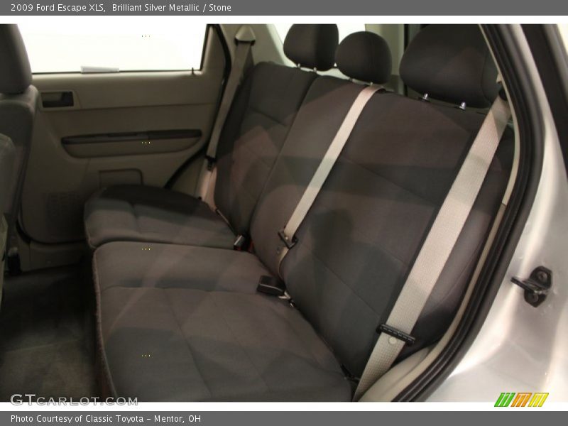 Brilliant Silver Metallic / Stone 2009 Ford Escape XLS
