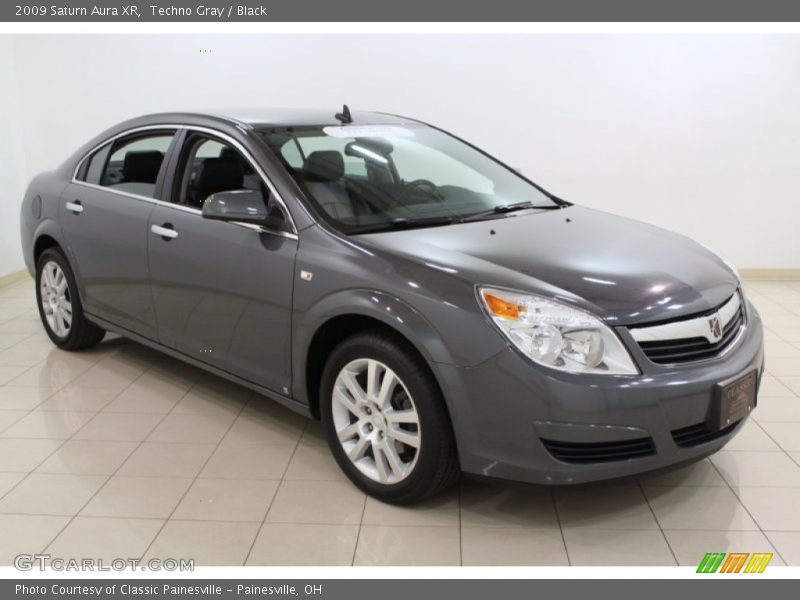 Techno Gray / Black 2009 Saturn Aura XR