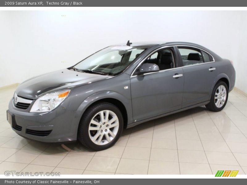 Techno Gray / Black 2009 Saturn Aura XR