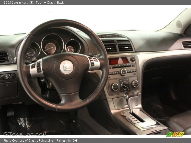 Techno Gray / Black 2009 Saturn Aura XR