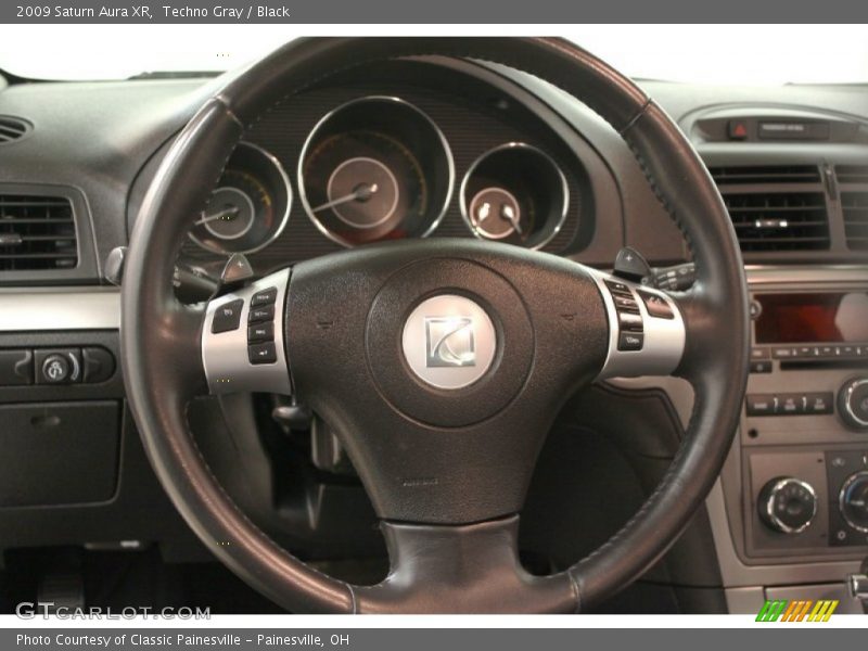 Techno Gray / Black 2009 Saturn Aura XR