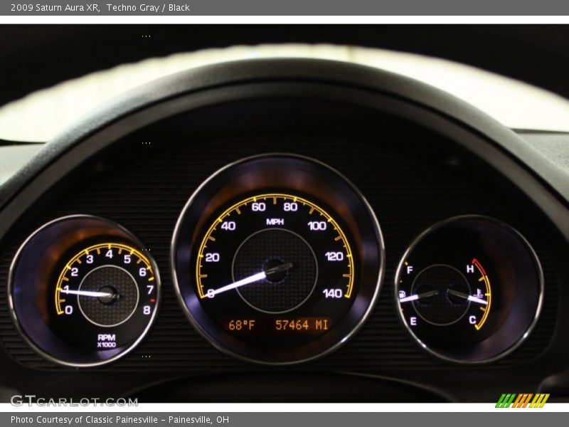 Techno Gray / Black 2009 Saturn Aura XR