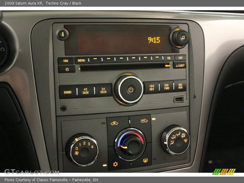 Techno Gray / Black 2009 Saturn Aura XR