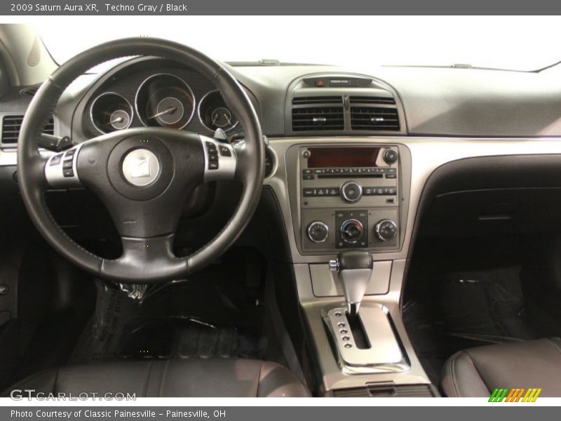 Techno Gray / Black 2009 Saturn Aura XR