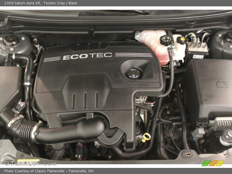 Techno Gray / Black 2009 Saturn Aura XR