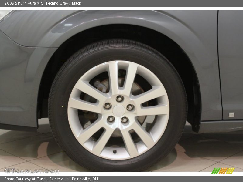 Techno Gray / Black 2009 Saturn Aura XR