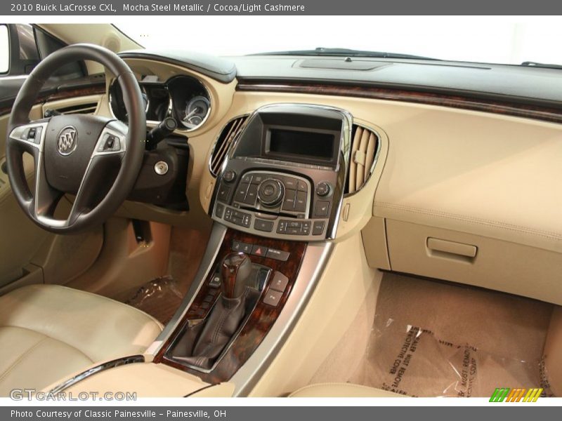 Mocha Steel Metallic / Cocoa/Light Cashmere 2010 Buick LaCrosse CXL