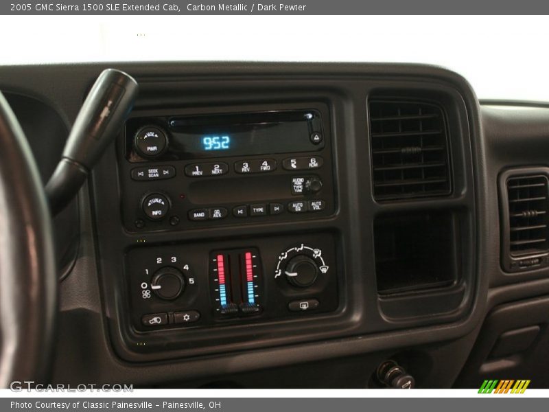 Carbon Metallic / Dark Pewter 2005 GMC Sierra 1500 SLE Extended Cab