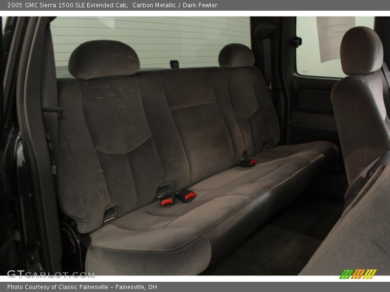 Carbon Metallic / Dark Pewter 2005 GMC Sierra 1500 SLE Extended Cab
