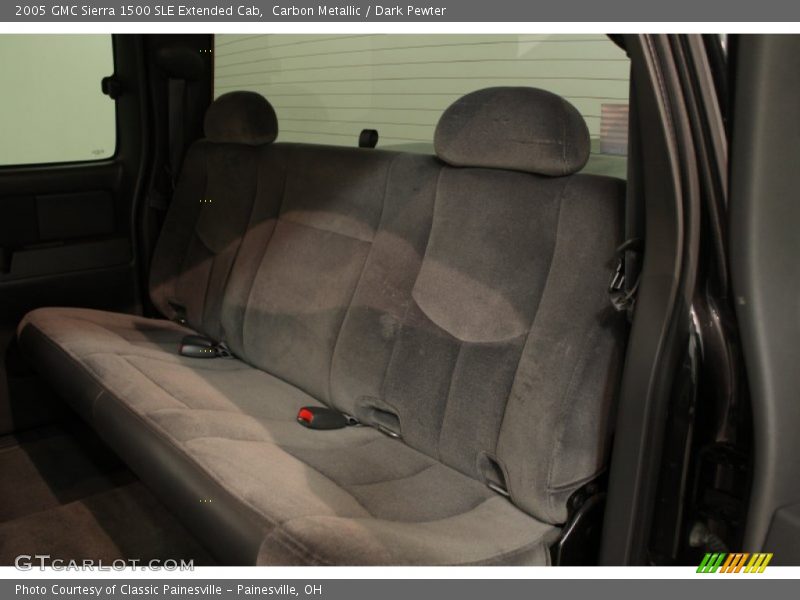 Carbon Metallic / Dark Pewter 2005 GMC Sierra 1500 SLE Extended Cab