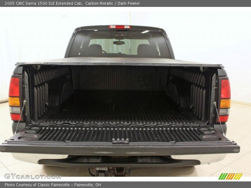Carbon Metallic / Dark Pewter 2005 GMC Sierra 1500 SLE Extended Cab