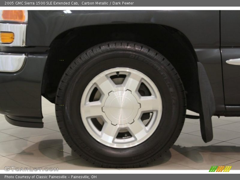 Carbon Metallic / Dark Pewter 2005 GMC Sierra 1500 SLE Extended Cab