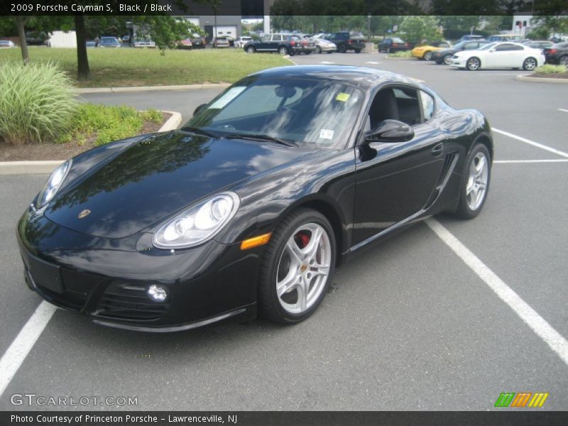 Black / Black 2009 Porsche Cayman S