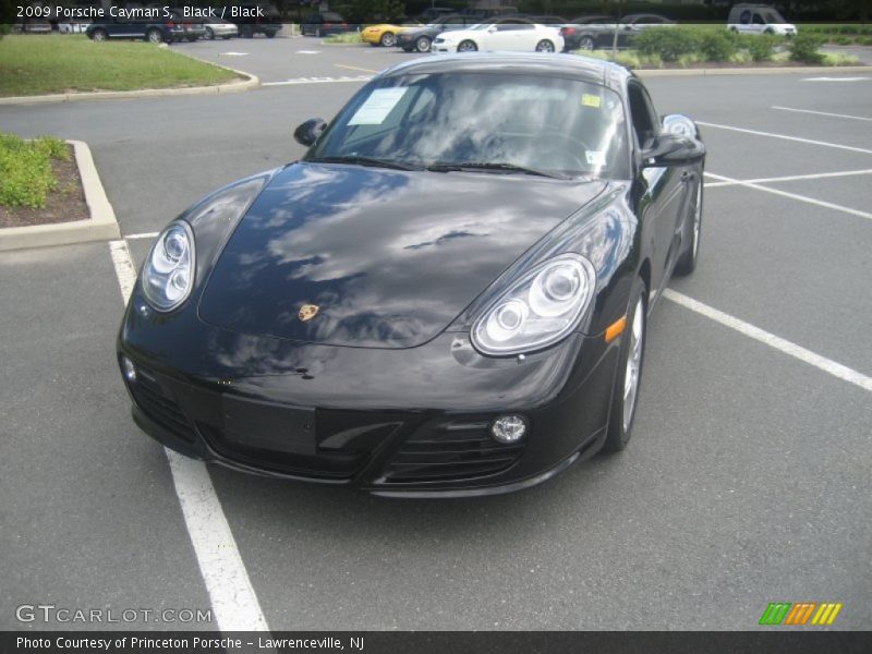 Black / Black 2009 Porsche Cayman S