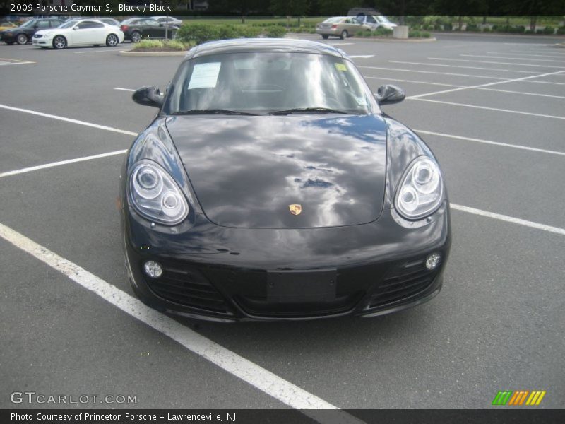Black / Black 2009 Porsche Cayman S