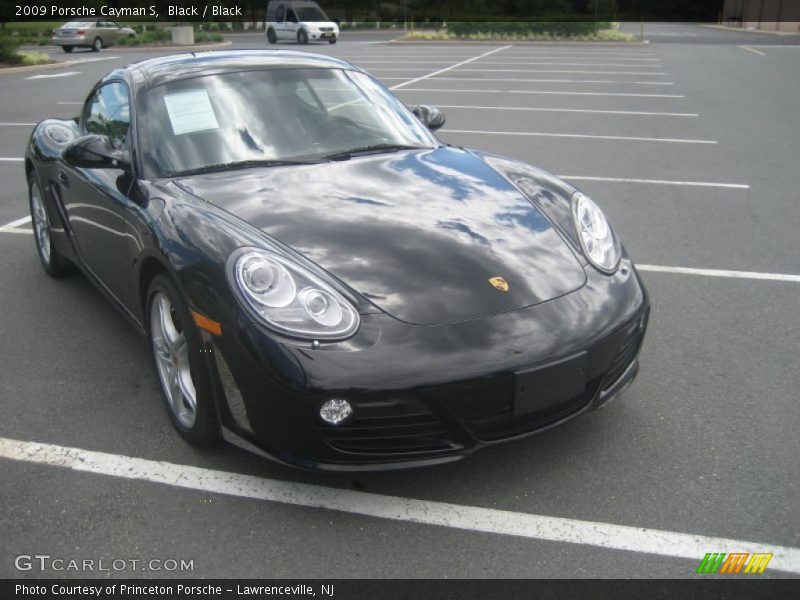 Black / Black 2009 Porsche Cayman S