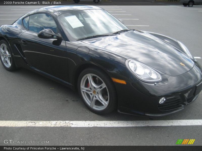 Black / Black 2009 Porsche Cayman S