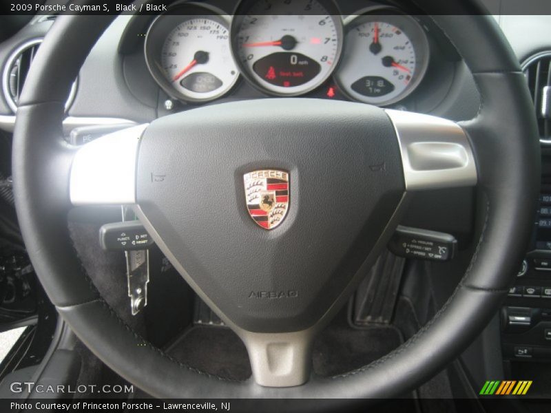 Black / Black 2009 Porsche Cayman S