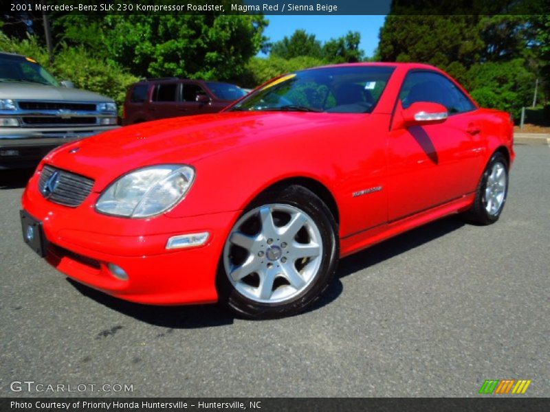 Front 3/4 View of 2001 SLK 230 Kompressor Roadster
