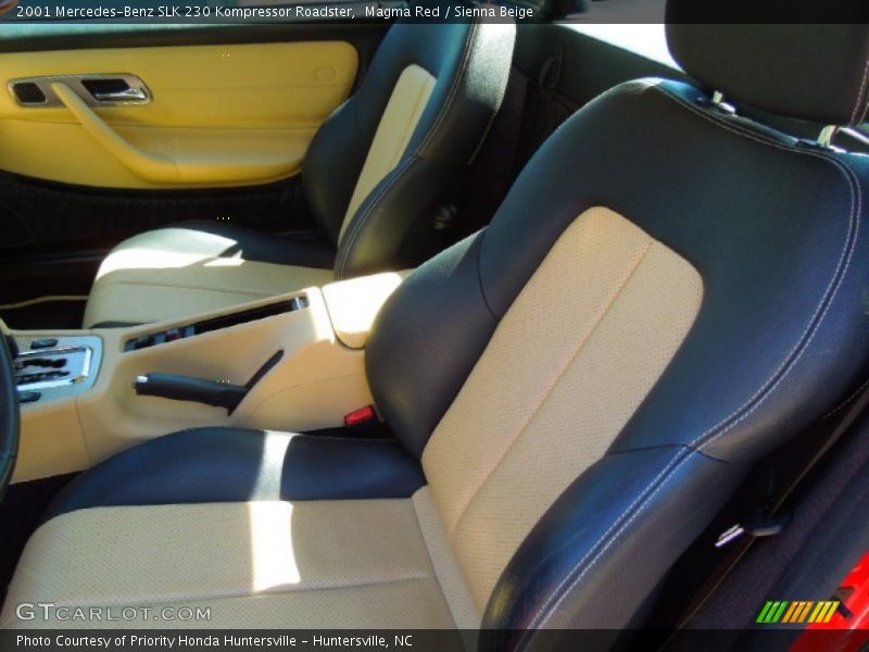 Magma Red / Sienna Beige 2001 Mercedes-Benz SLK 230 Kompressor Roadster