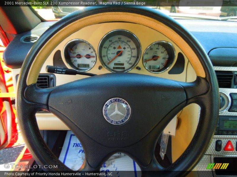  2001 SLK 230 Kompressor Roadster Steering Wheel