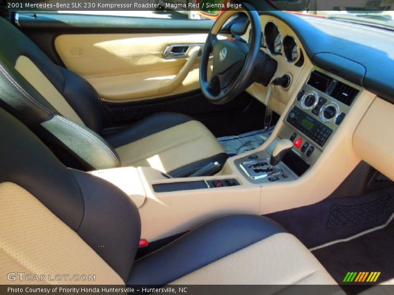 Magma Red / Sienna Beige 2001 Mercedes-Benz SLK 230 Kompressor Roadster