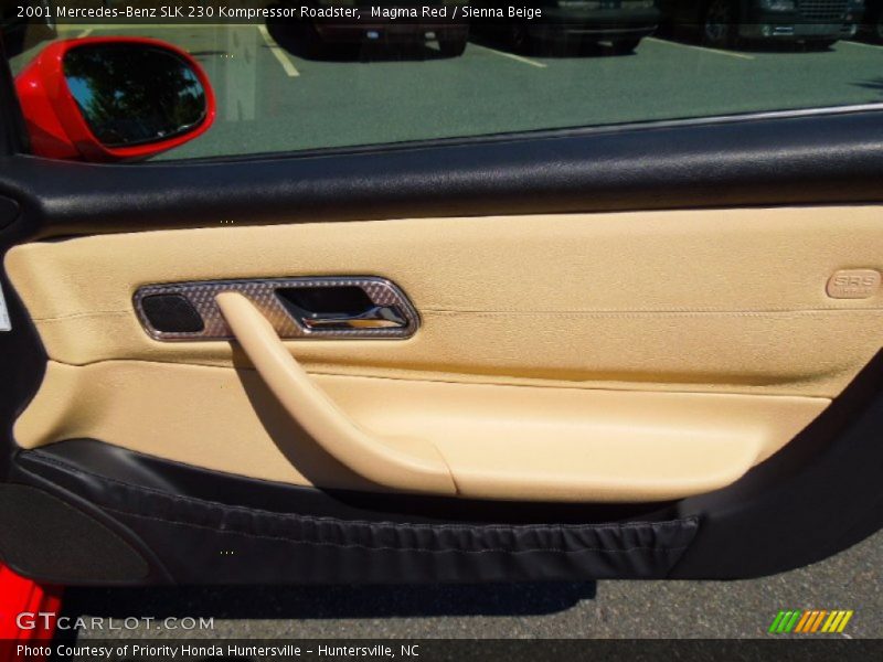 Magma Red / Sienna Beige 2001 Mercedes-Benz SLK 230 Kompressor Roadster