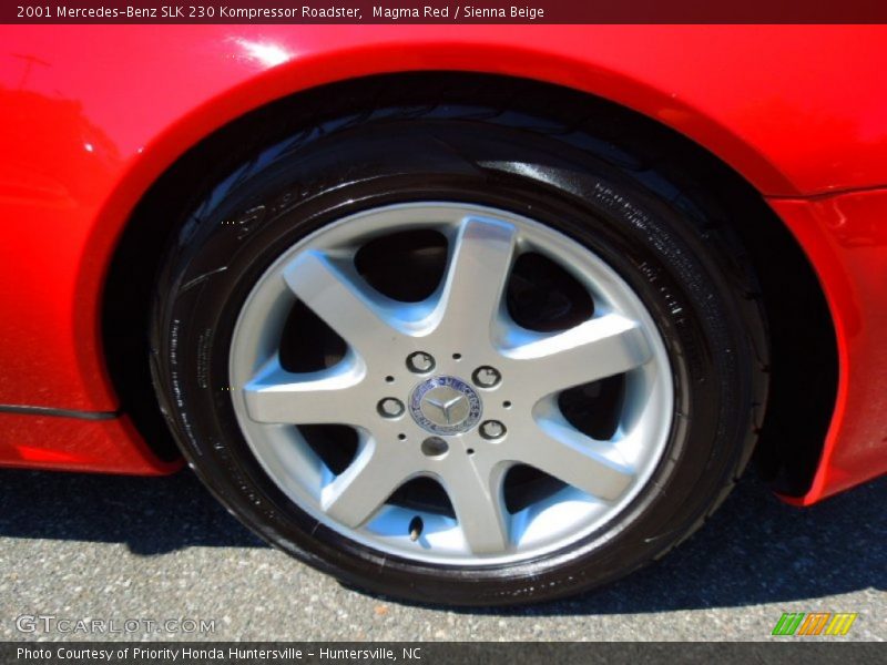Magma Red / Sienna Beige 2001 Mercedes-Benz SLK 230 Kompressor Roadster