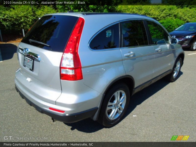 Alabaster Silver Metallic / Black 2010 Honda CR-V EX-L