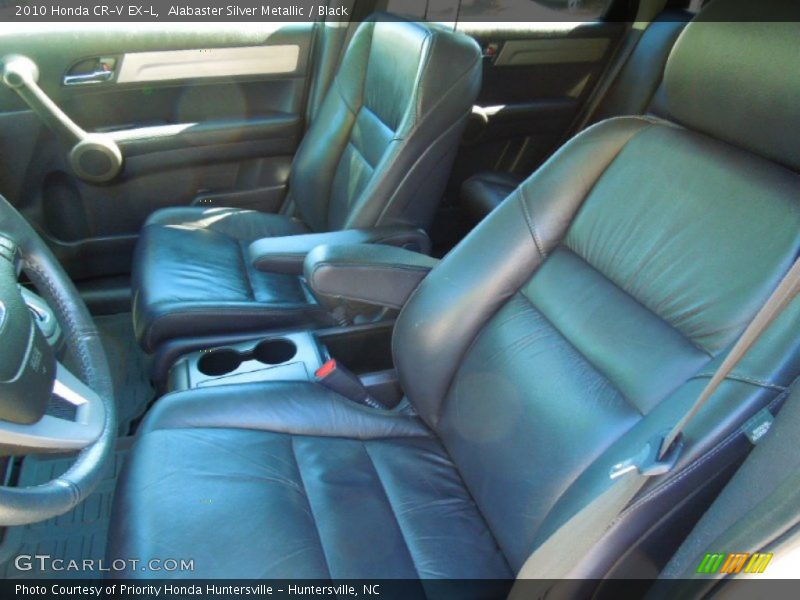 Alabaster Silver Metallic / Black 2010 Honda CR-V EX-L