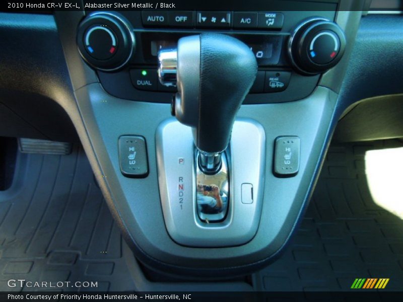 Alabaster Silver Metallic / Black 2010 Honda CR-V EX-L