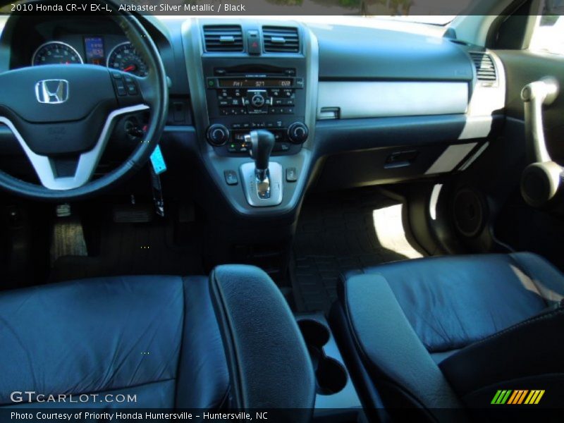 Alabaster Silver Metallic / Black 2010 Honda CR-V EX-L