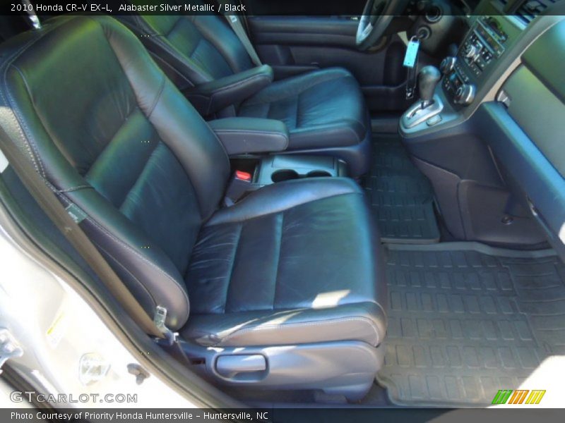 Alabaster Silver Metallic / Black 2010 Honda CR-V EX-L