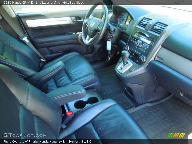 Alabaster Silver Metallic / Black 2010 Honda CR-V EX-L